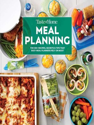 cover image of Taste of Home Meal Planning